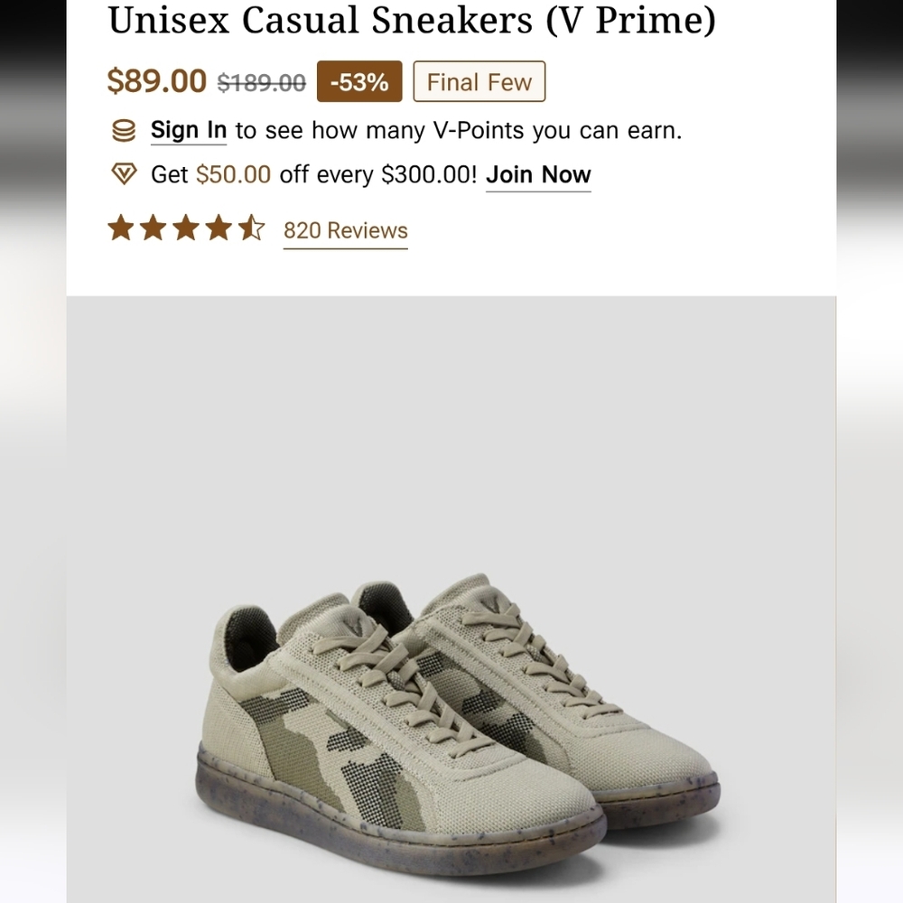 Vivaia Unisex  Camo Shoes